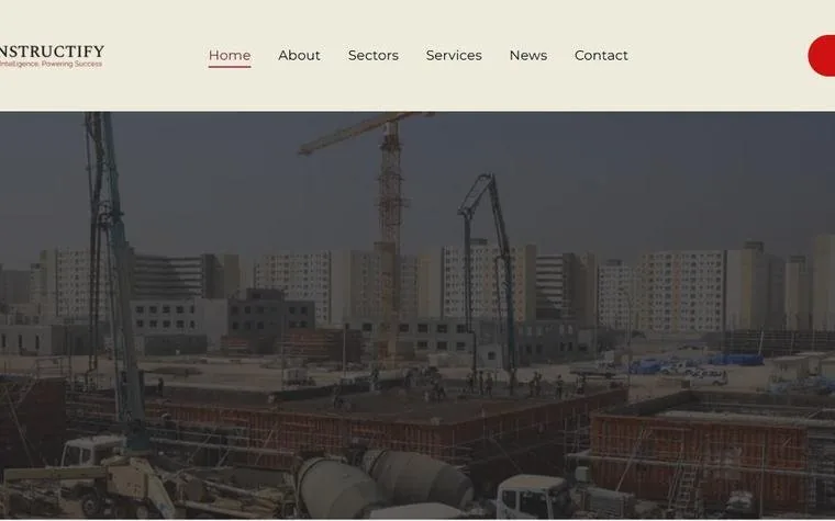 Homepage of Konstructify